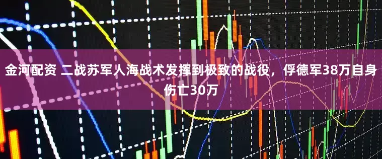 金河配资 二战苏军人海战术发挥到极致的战役，俘德军38万自身伤亡30万
